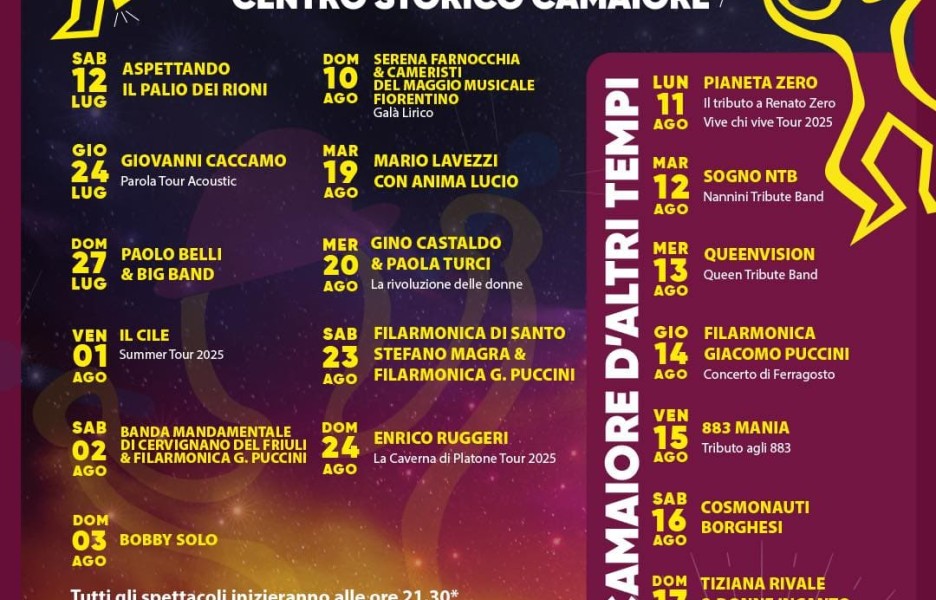 Camaiore Estate - Filarmonica di Santo Stefano Magra & Filarmonica Puccini